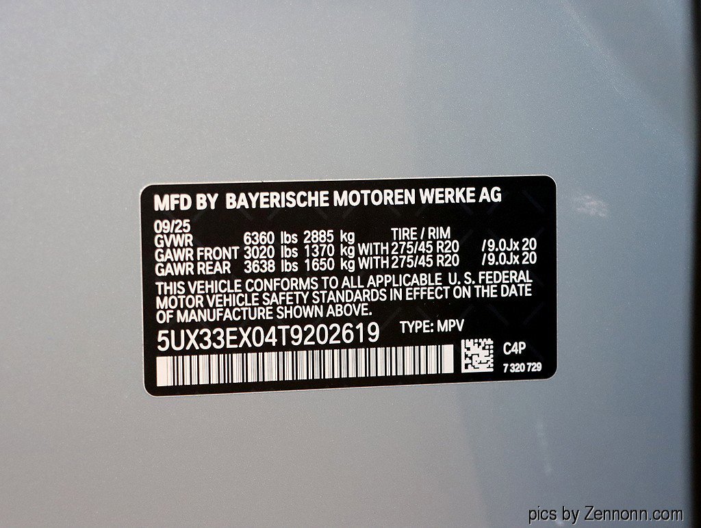 Used 2026 BMW X6 xDrive40i w/ Climate Comfort Package AWD/4WD image 27