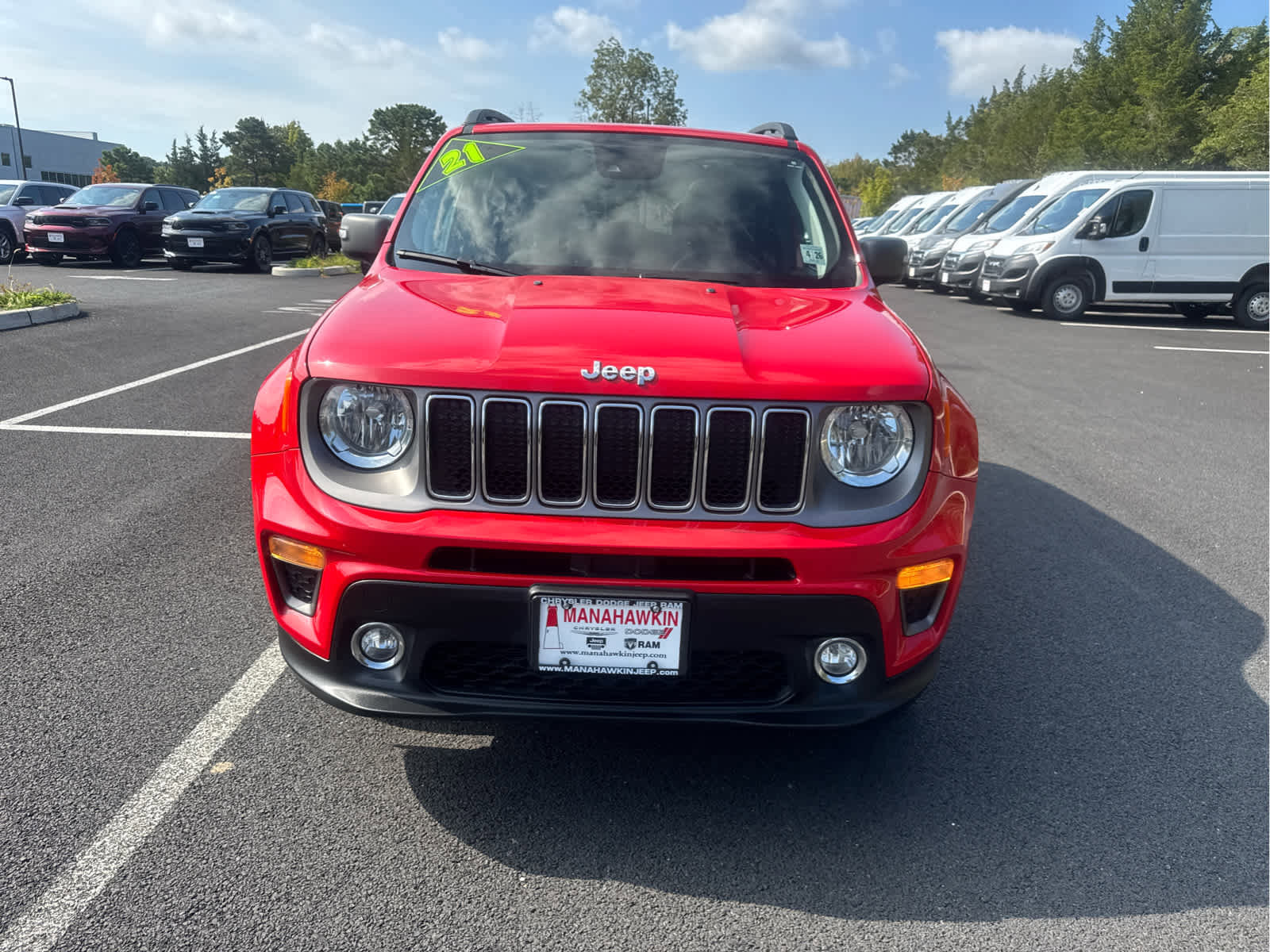 Certified 2021 Jeep Renegade Limited w/ Sun & Sound Group image 4