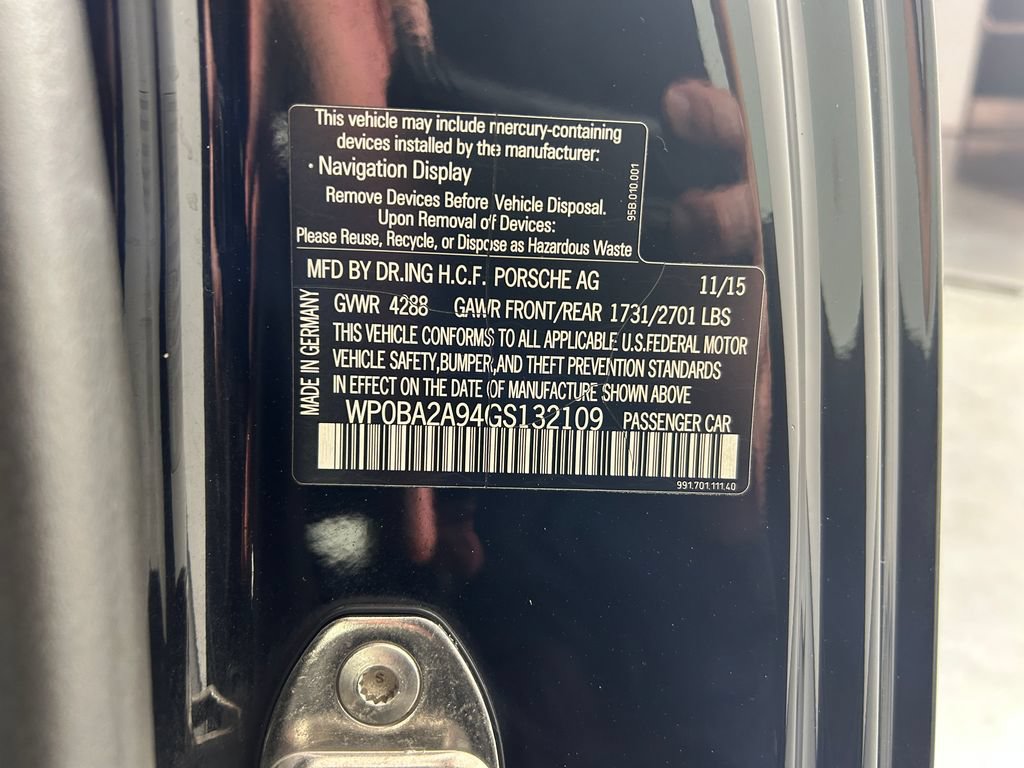 Certified 2016 Porsche 911 Targa 4 AWD/4WD image 31