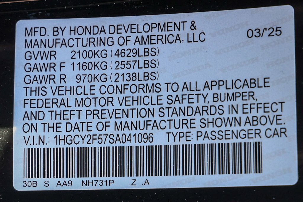 Used 2025 Honda Accord Sport image 32