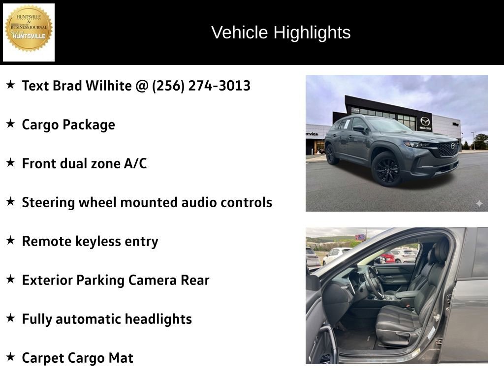 Used 2024 MAZDA CX-50 AWD 2.5 S w/ Cargo Package image 6