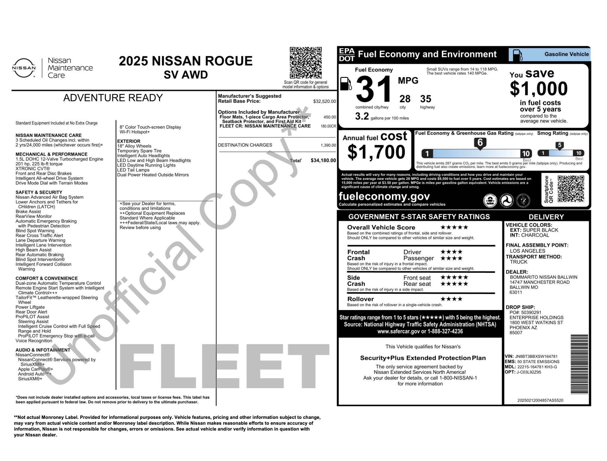 Used 2025 Nissan Rogue SV image 4
