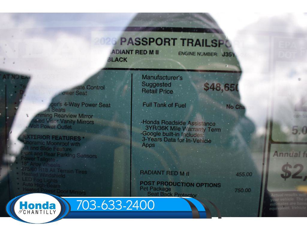 New 2026 Honda Passport TrailSport image 38