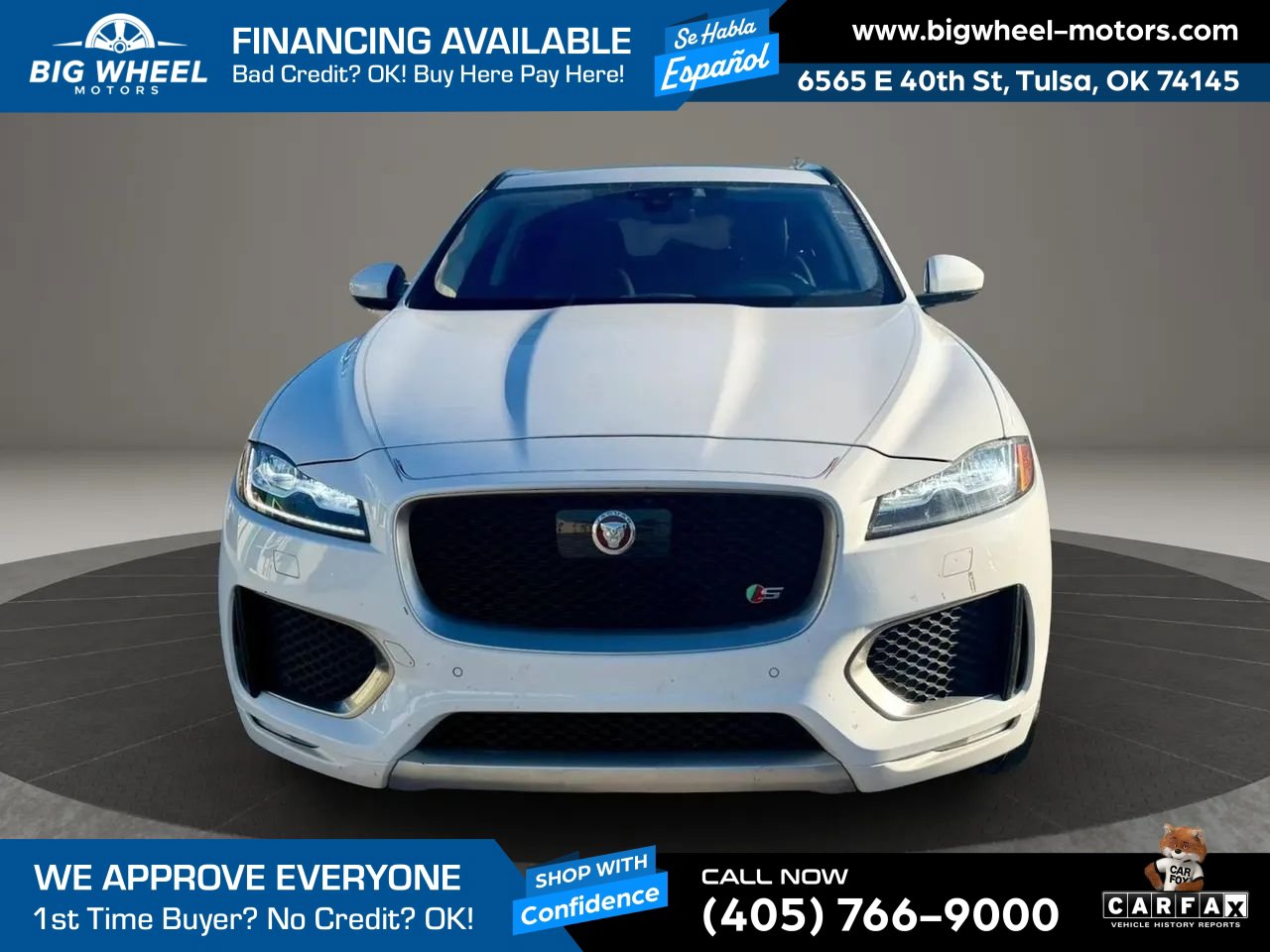 Used 2020 Jaguar F-PACE S AWD/4WD image 2