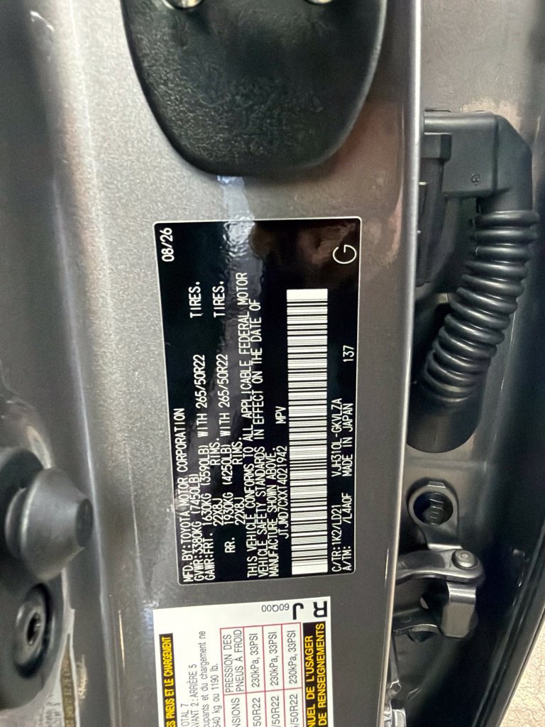 New 2026 Lexus LX 700h F Sport AWD/4WD image 9