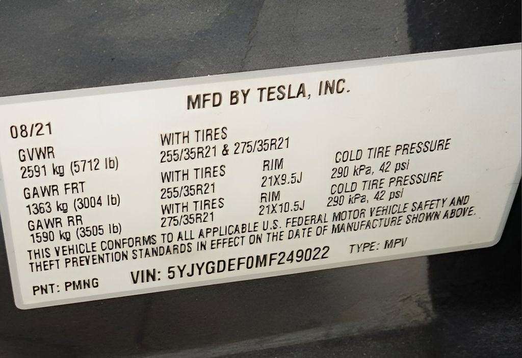 Used 2021 Tesla Model Y Performance image 16