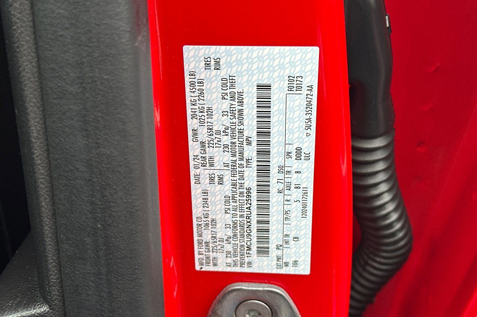 Used 2024 Ford Escape Active w/ Tech Pack #1 image 30