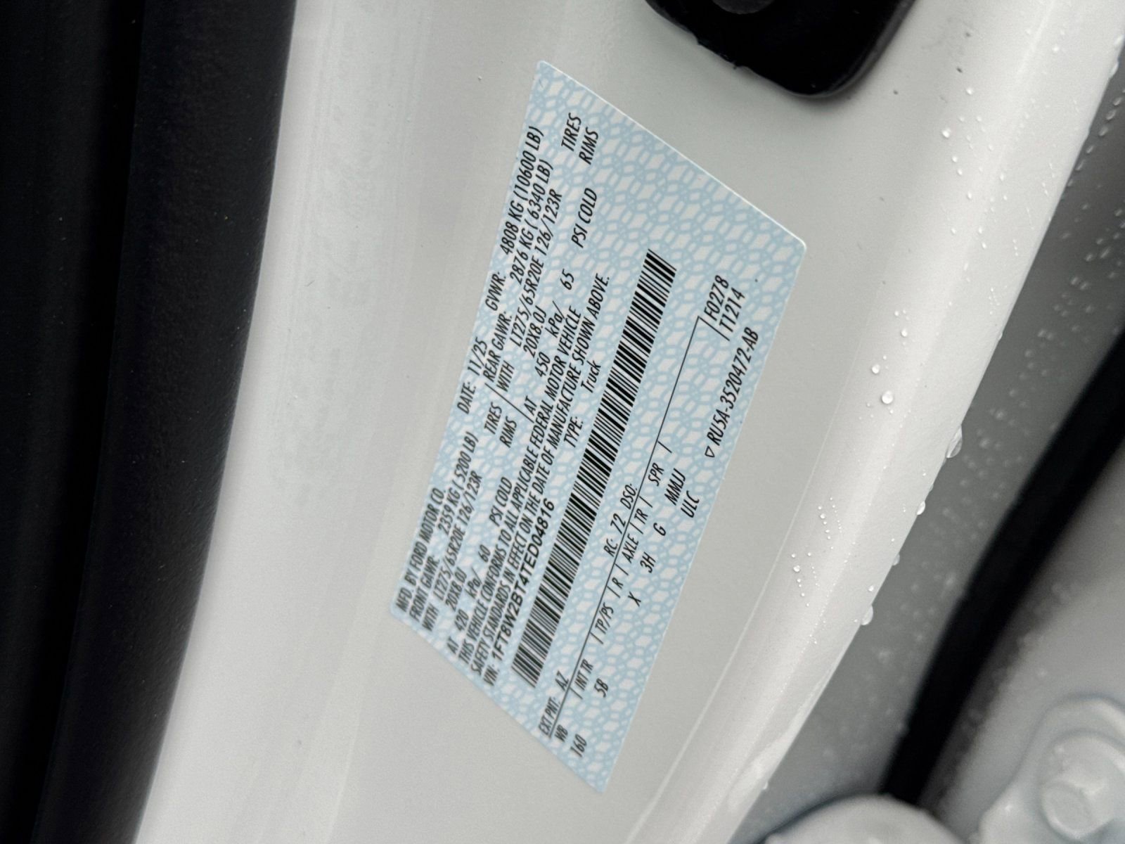 New 2026 Ford F250 Lariat w/ Black Appearance Package AWD/4WD image 33