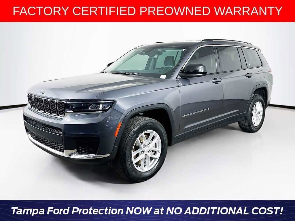 Used 2022 Jeep Grand Cherokee L Laredo w/ Luxury Tech Group I AWD/4WD video 1