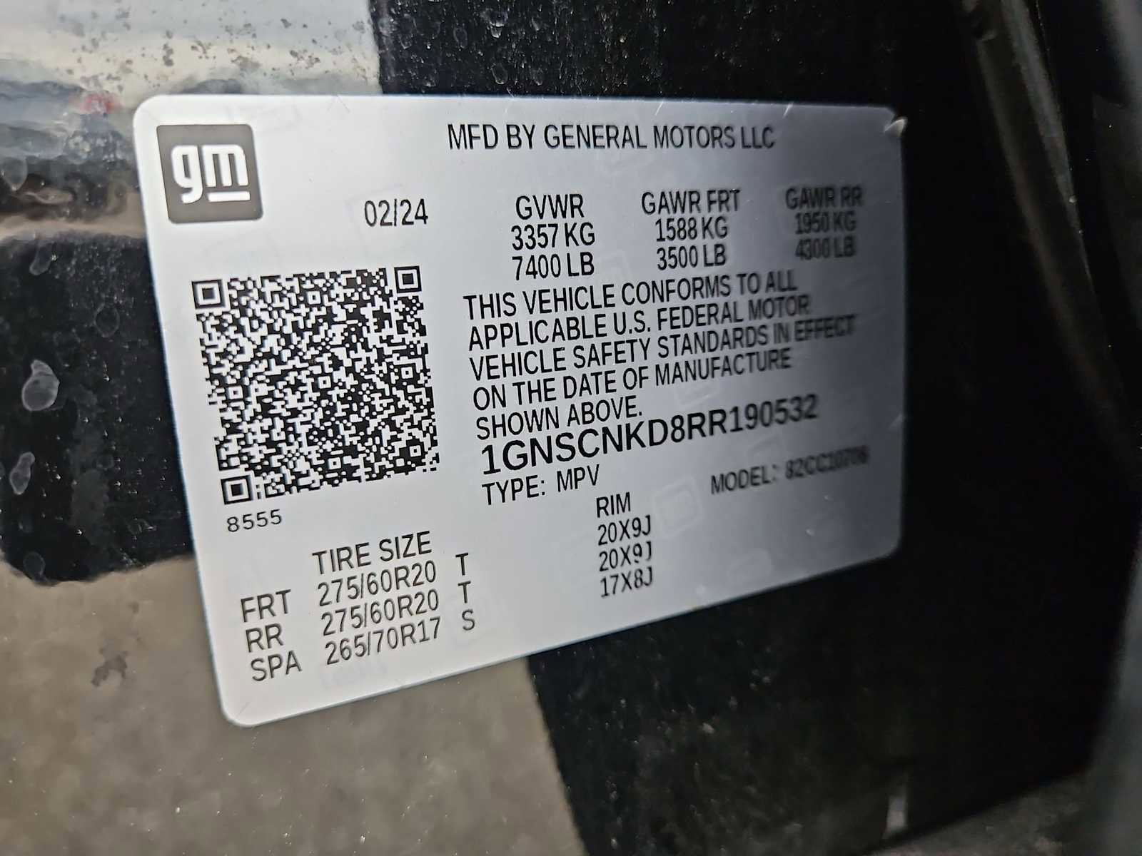 Certified 2024 Chevrolet Tahoe LT w/ Max Trailering Package image 34