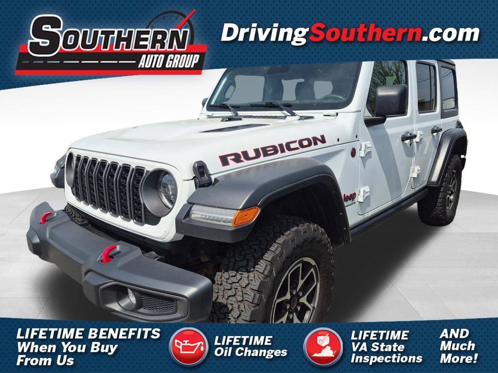 Used 2024 Jeep Wrangler Unlimited Rubicon AWD/4WD image 1