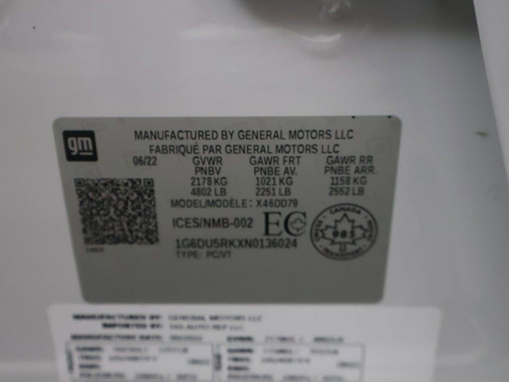 Used 2022 Cadillac CT5 Sport image 59