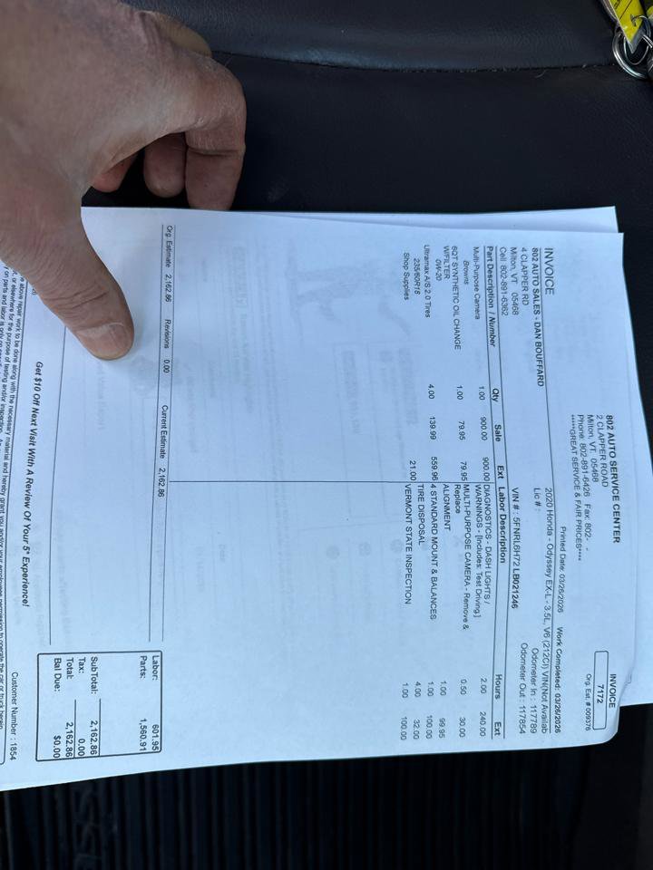 Used 2020 Honda Odyssey EX-L image 17