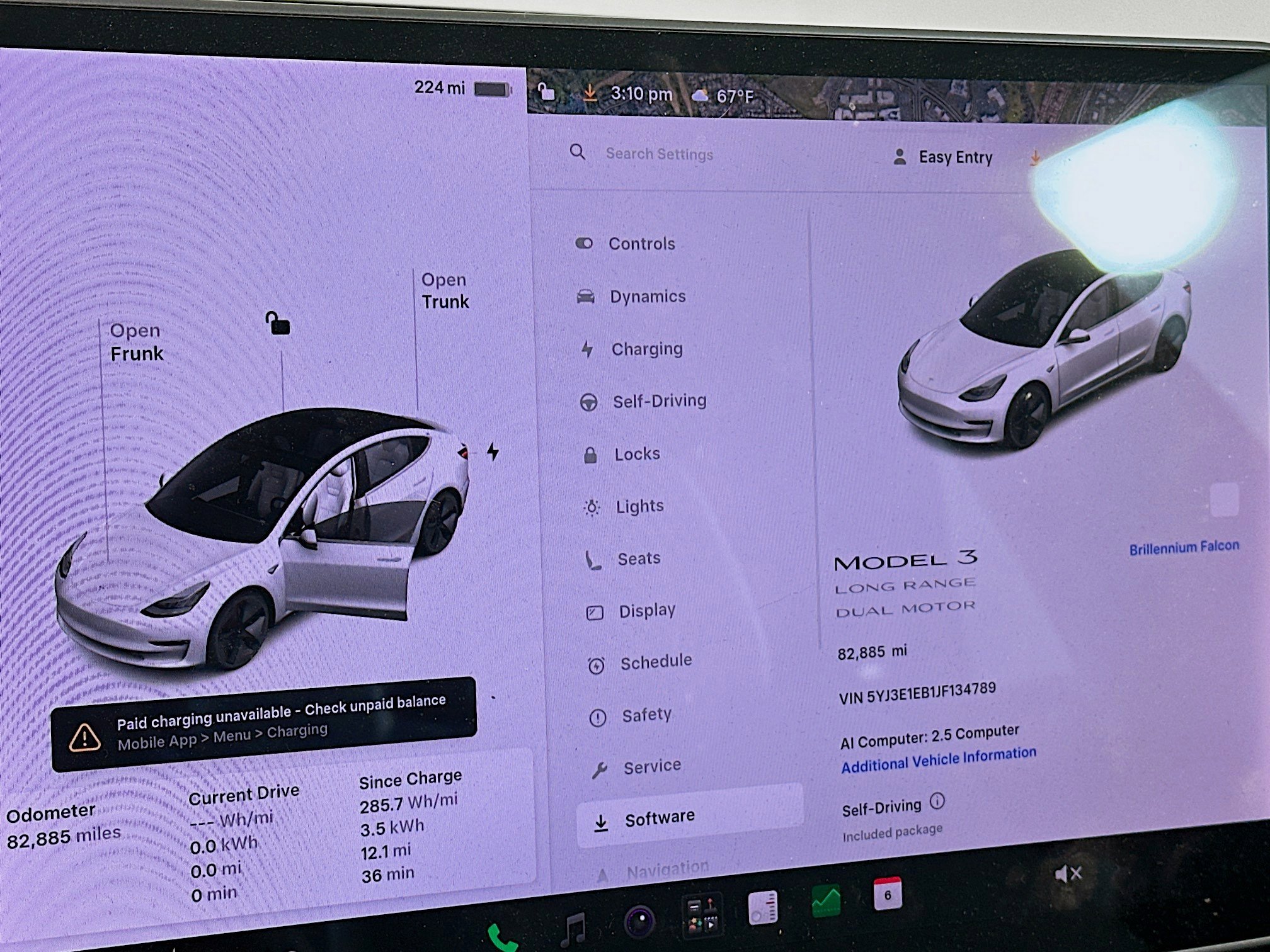 Used 2018 Tesla Model 3 Long Range AWD/4WD image 17