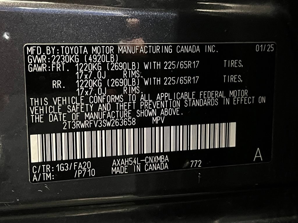 Used 2025 Toyota RAV4 XLE w/ Convenience Package AWD/4WD image 24
