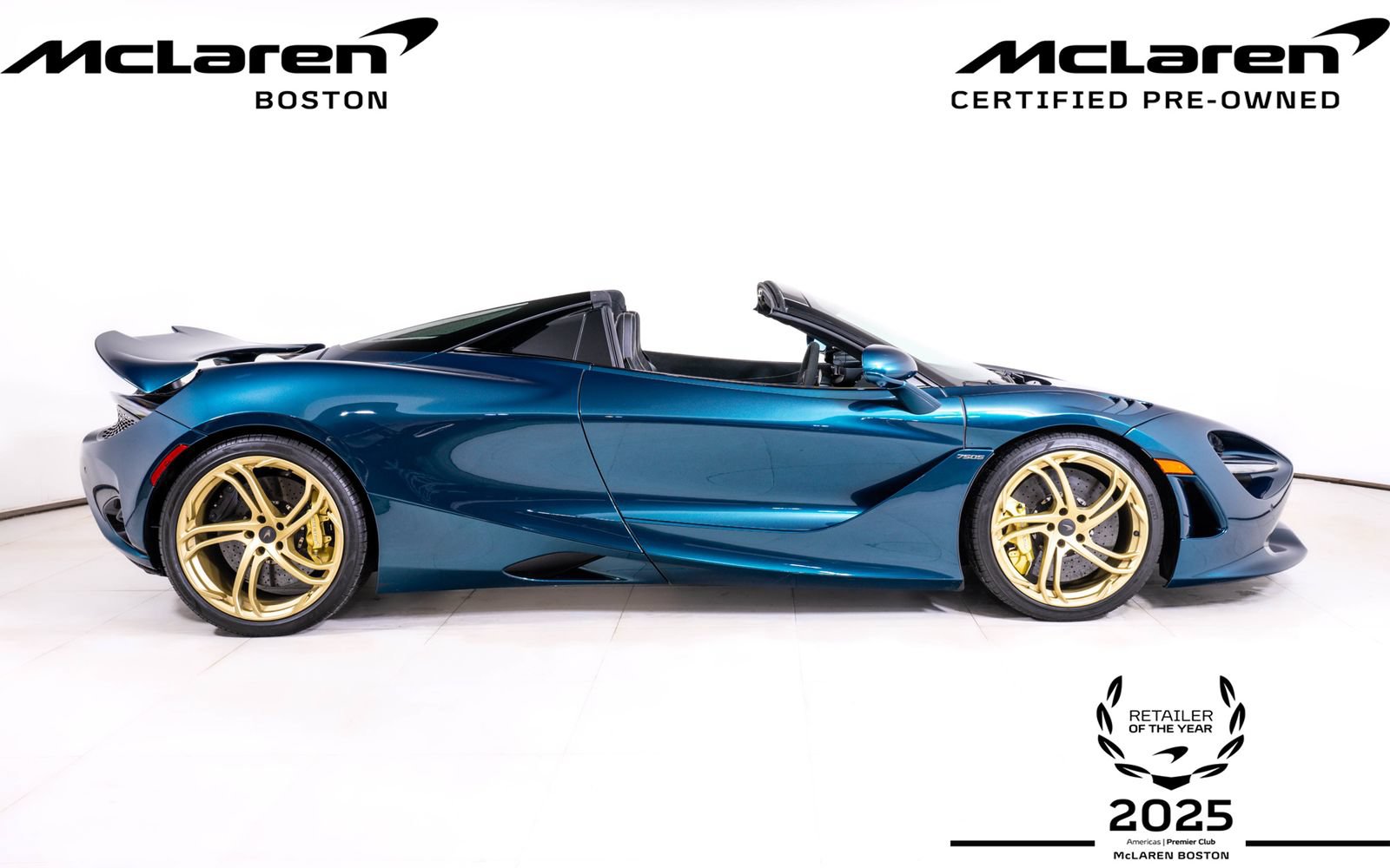 Used 2025 McLaren 750S Spider RWD image 8