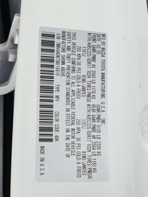 Certified 2025 MAZDA CX-50 AWD 2.5 Hybrid w/ Cargo Package image 37