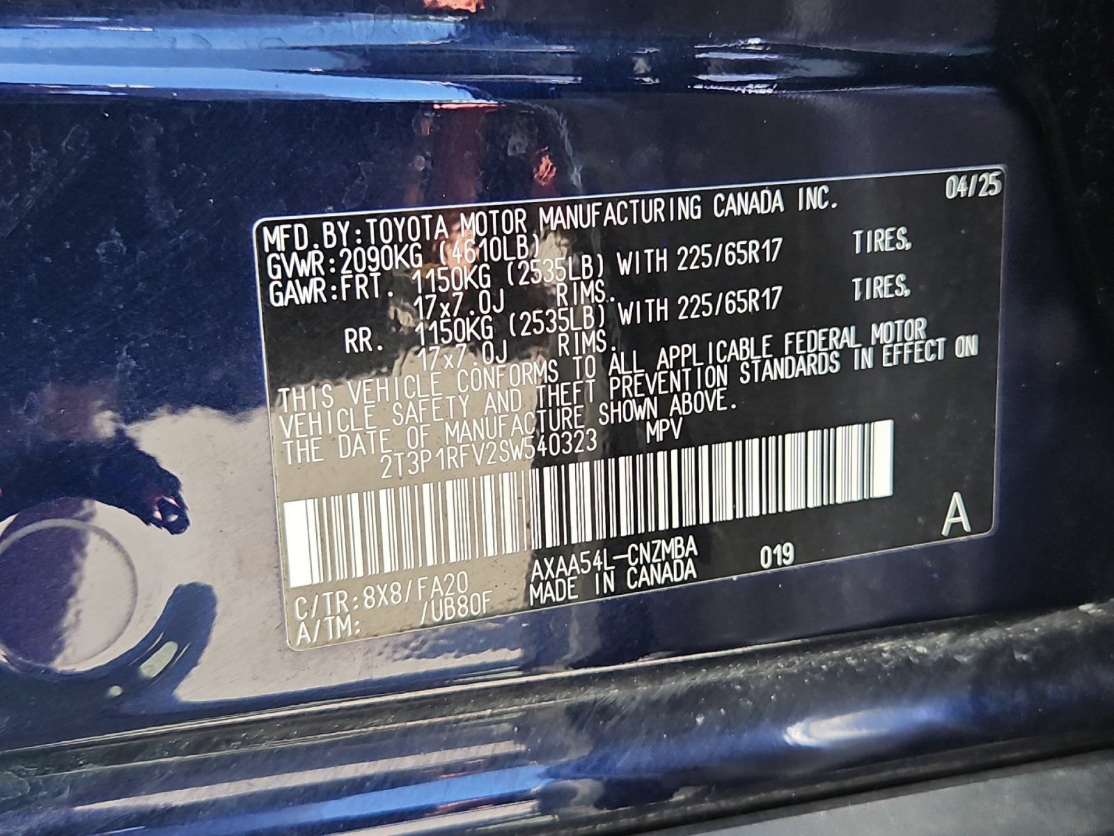 Certified 2025 Toyota RAV4 XLE AWD/4WD image 26