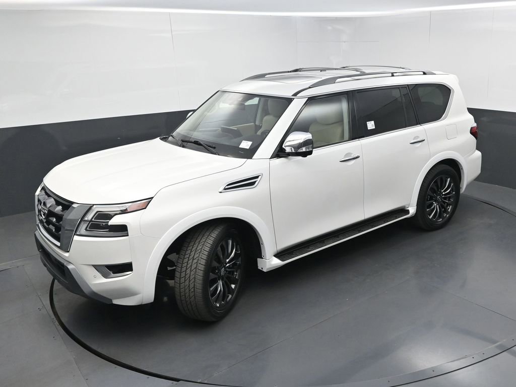 Used 2023 Nissan Armada Platinum w/ Captain's Chairs Package image 38