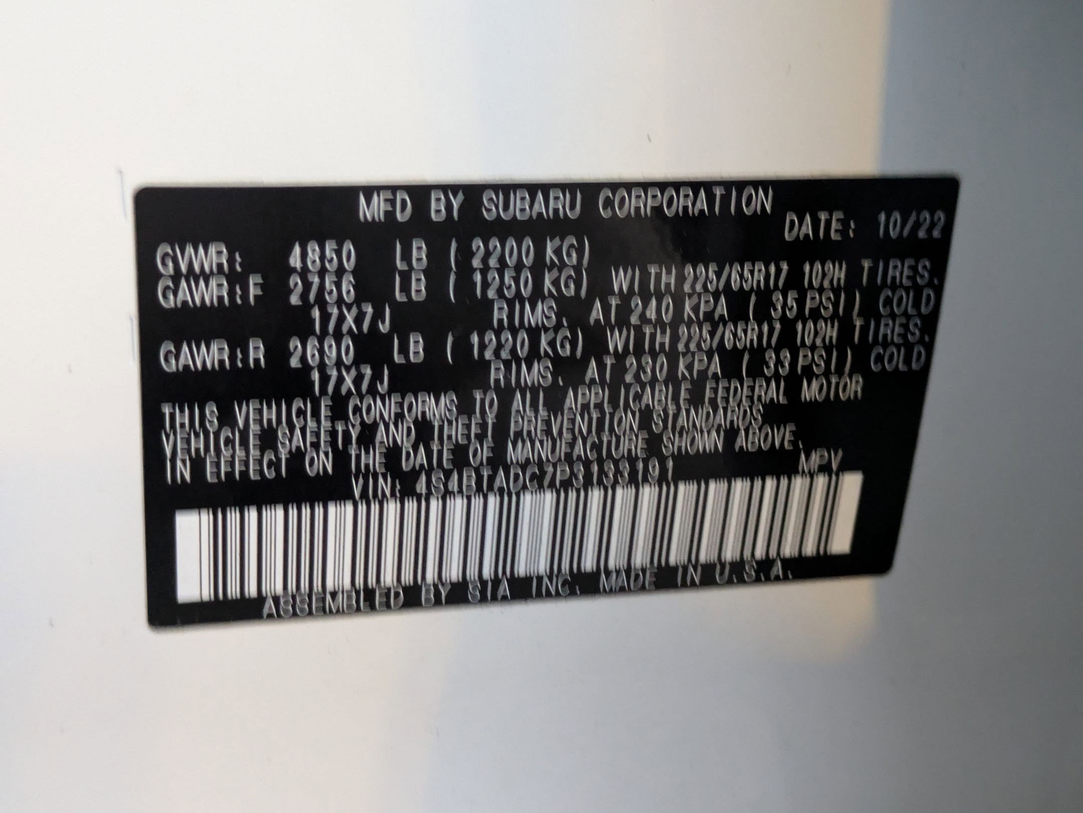 Used 2023 Subaru Outback Premium image 31