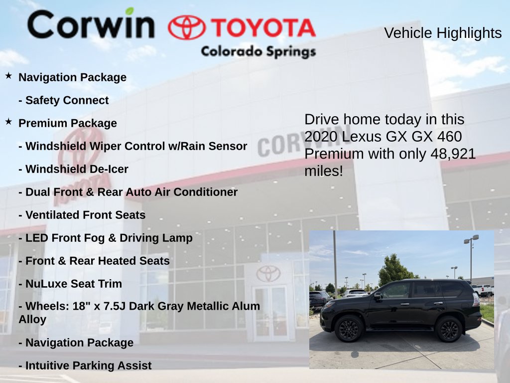 Used 2020 Lexus GX 460 Premium w/ Premium Package AWD/4WD image 7