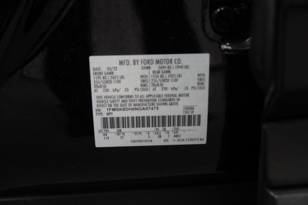 Used 2022 Ford Explorer XLT w/ Equipment Group 202A image 57