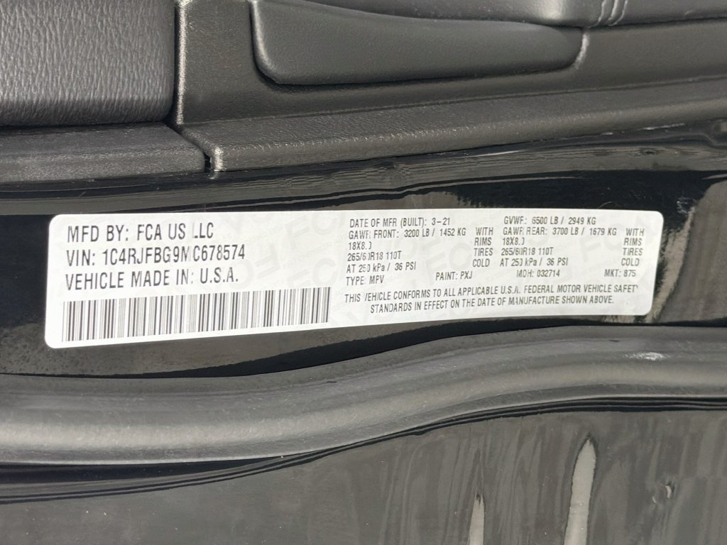 Used 2021 Jeep Grand Cherokee Limited AWD/4WD image 33