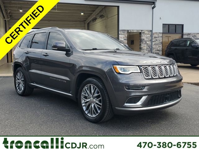 Certified 2018 Jeep Grand Cherokee Summit w/ Platinum Series Group