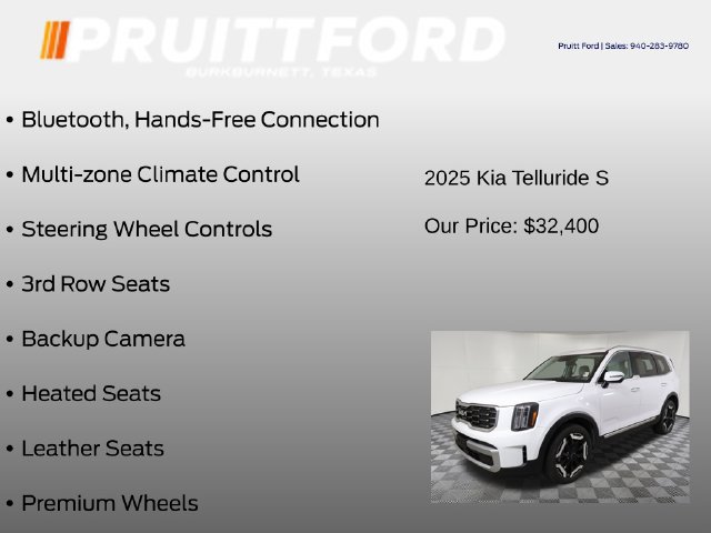 Used 2025 Kia Telluride S FWD image 7