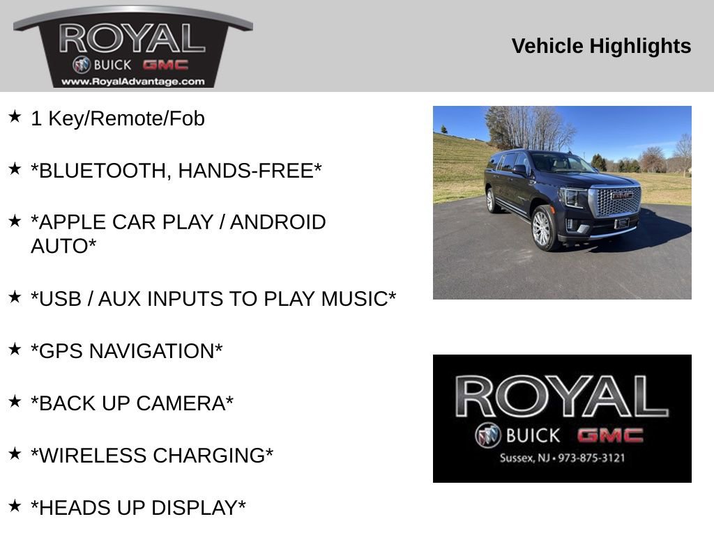 Certified 2023 GMC Yukon XL Denali w/ Denali Reserve Package image 4