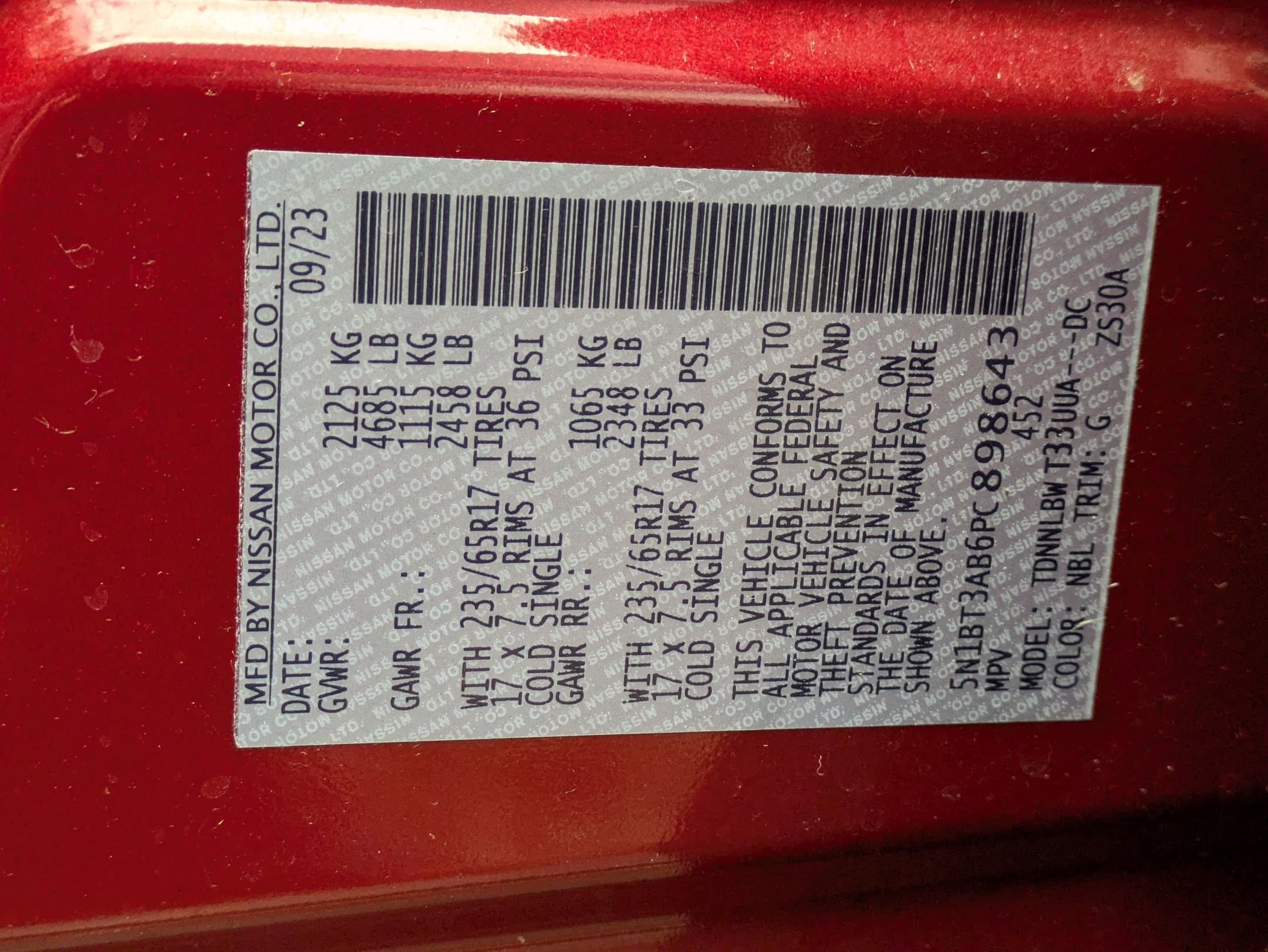 Used 2023 Nissan Rogue S image 23