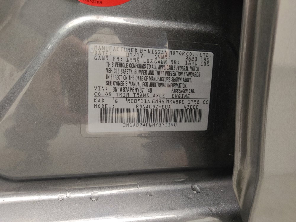 Used 2017 Nissan Sentra SV FWD image 33