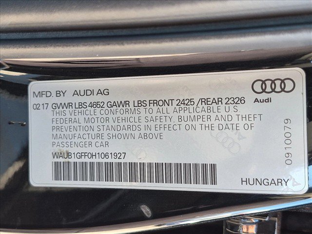 Used 2017 Audi S3 Premium Plus w/ Technology Package AWD/4WD image 26