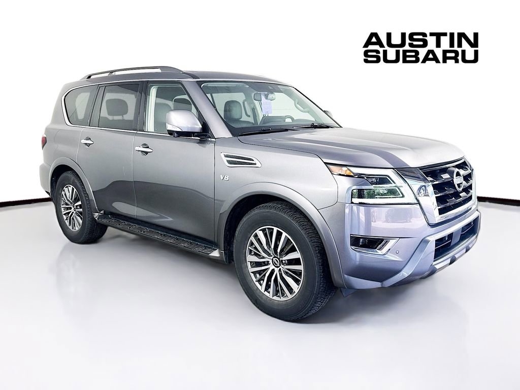 Used 2021 Nissan Armada SL w/ Captain's Chairs Package
