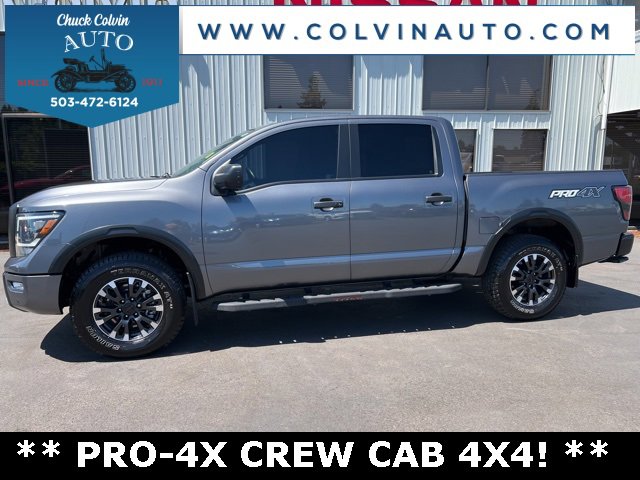 Certified 2022 Nissan Titan PRO-4X w/ Pro-4x Utility Package
