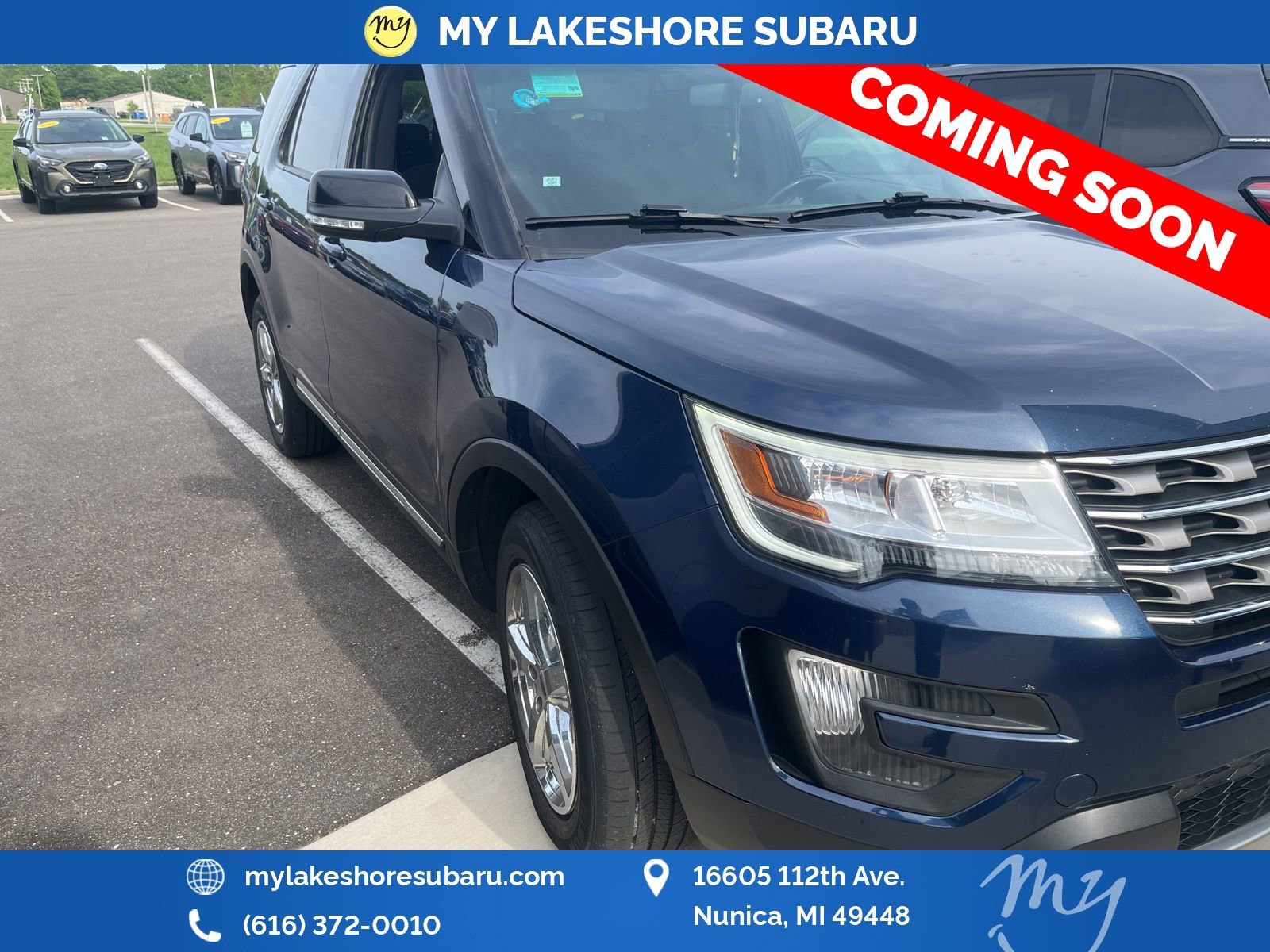 Used 2016 Ford Explorer XLT w/ Equipment Group 201A AWD/4WD image 1