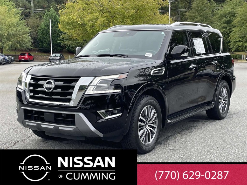 Certified 2024 Nissan Armada SL w/ Captain's Chairs Package