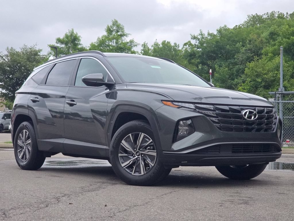 Used 2024 Hyundai Tucson Blue AWD/4WD image 1