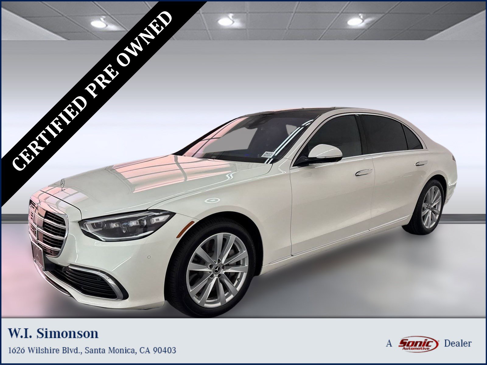 Certified 2021 Mercedes-Benz S 500 4MATIC