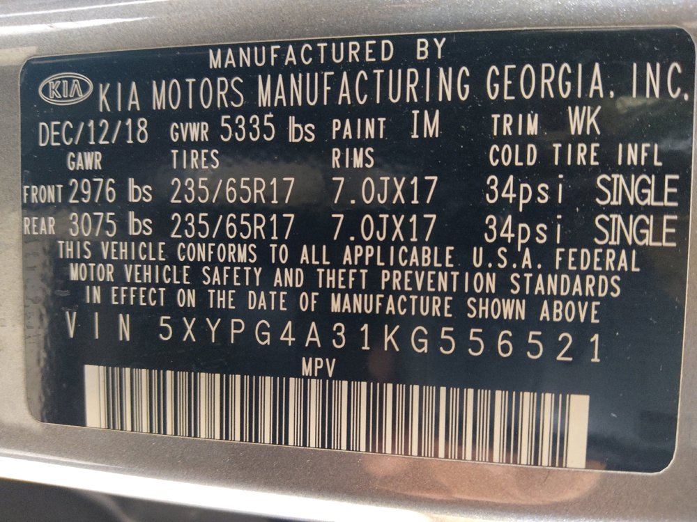Used 2019 Kia Sorento L FWD image 33