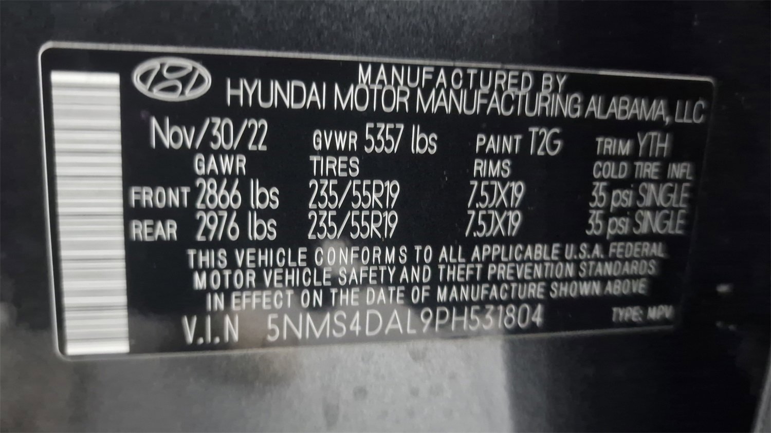Used 2023 Hyundai Santa Fe Limited image 11