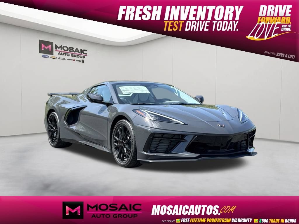 New 2027 Chevrolet Corvette Stingray Convertible w/ Z51 Performance Package RWD image 1