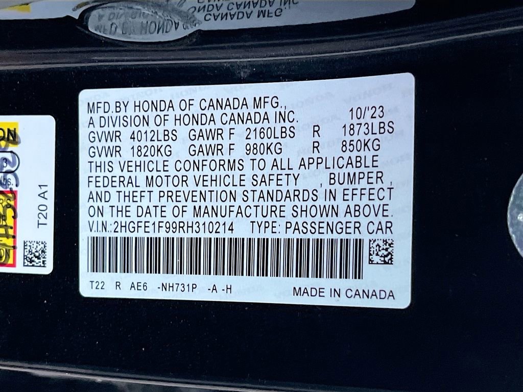 Used 2024 Honda Civic Touring image 31