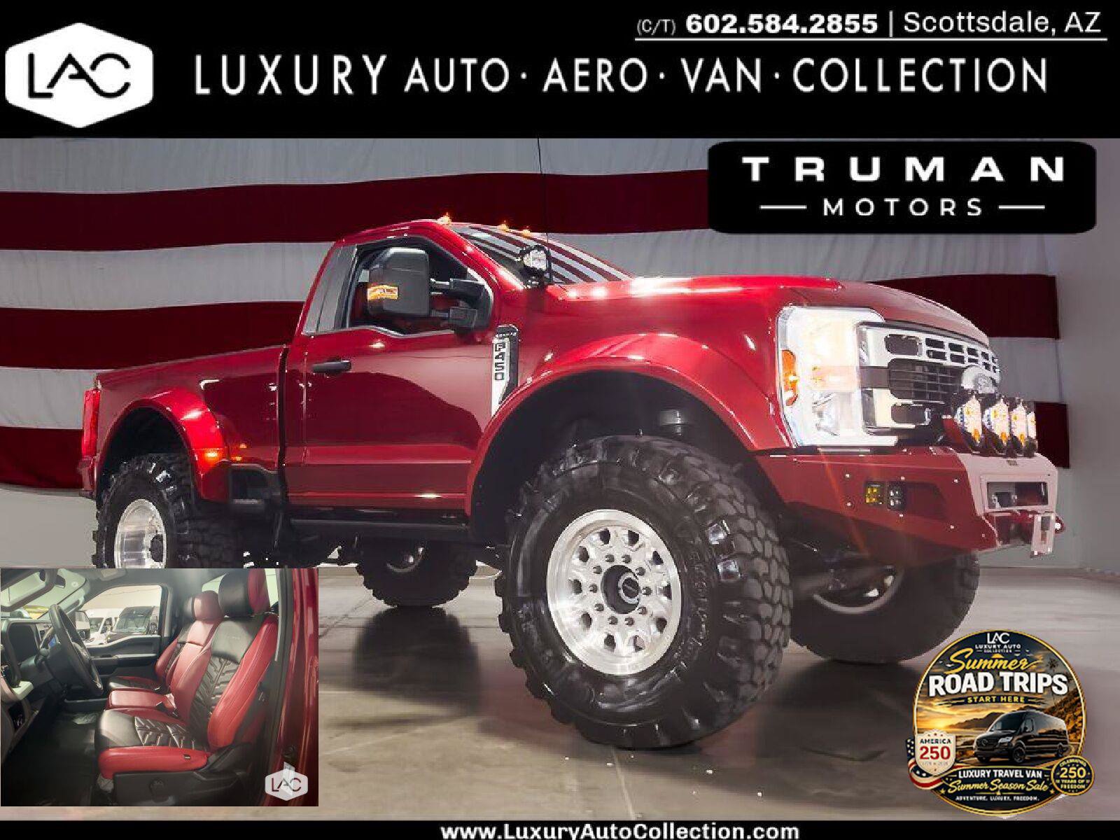Used 2025 Ford F450 XLT w/ Snow Plow Prep Package AWD/4WD image 1