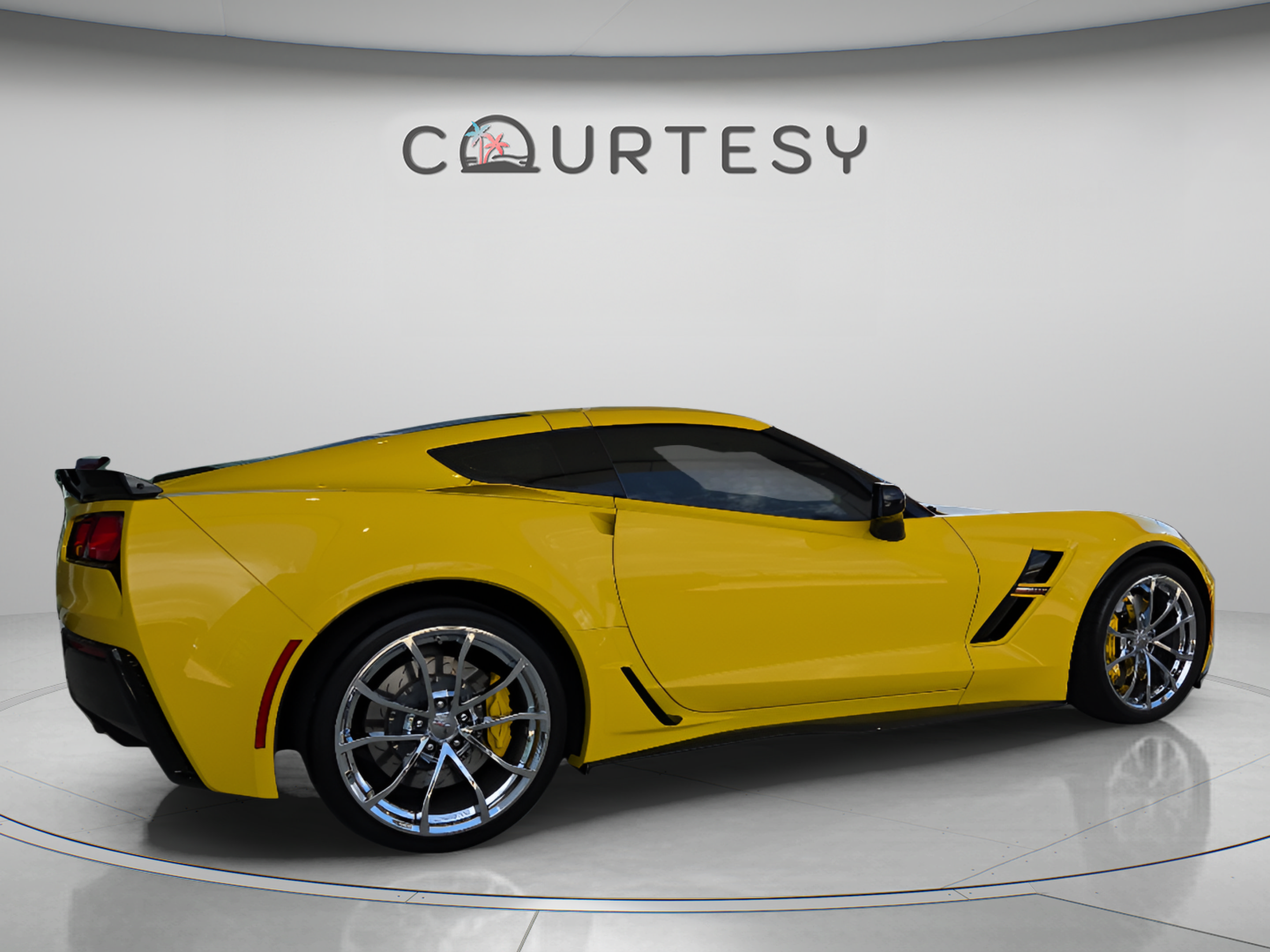Used 2019 Chevrolet Corvette Grand Sport w/ Carbon Flash Badge Package RWD image 5