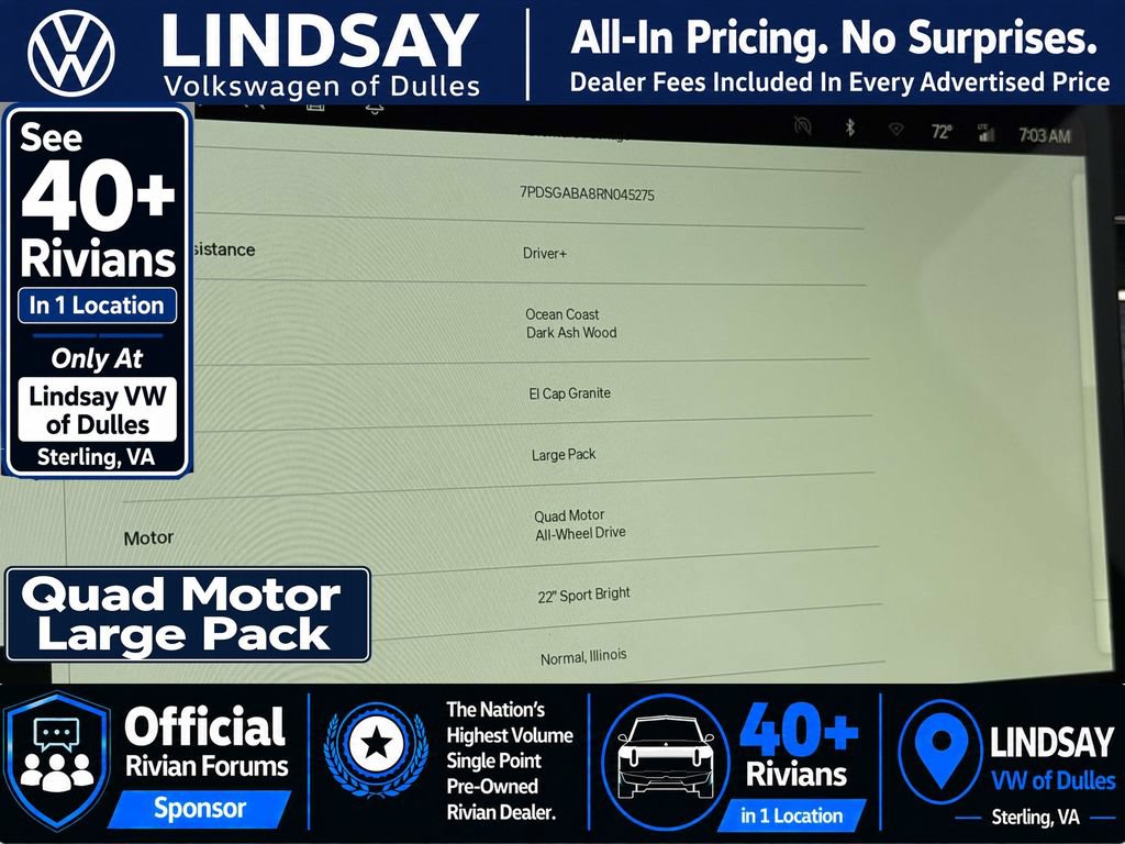 Used 2024 Rivian R1S Adventure AWD/4WD image 22