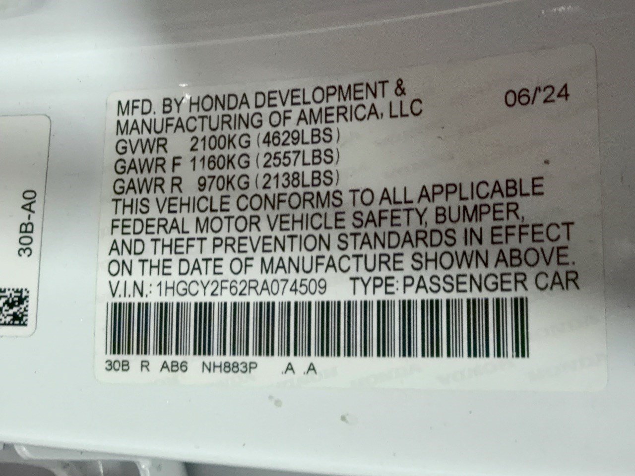 Used 2024 Honda Accord EX-L image 32