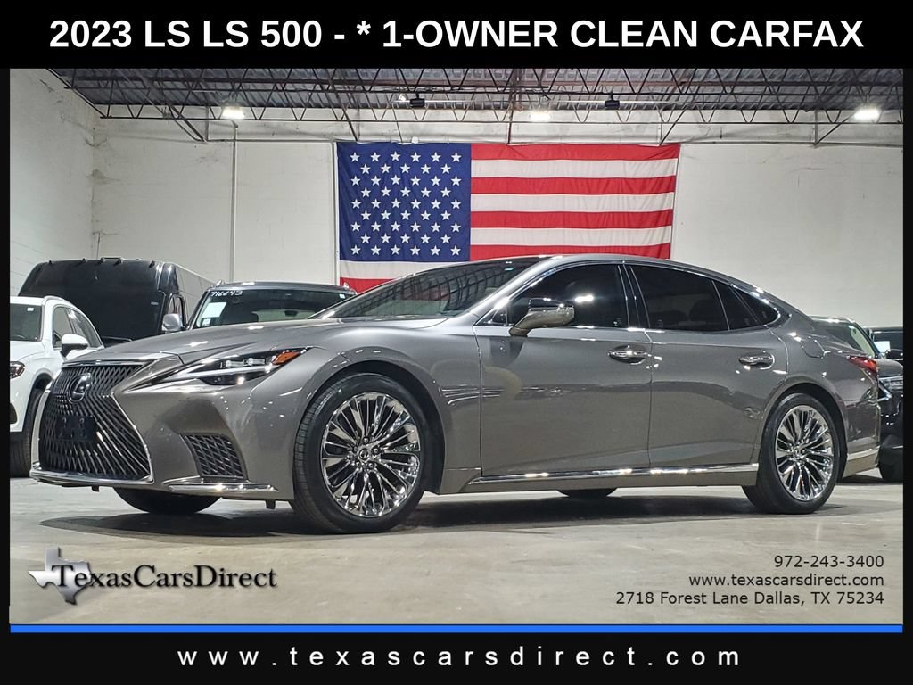 Used 2023 Lexus LS 500 w/ Interior Upgrade Package
