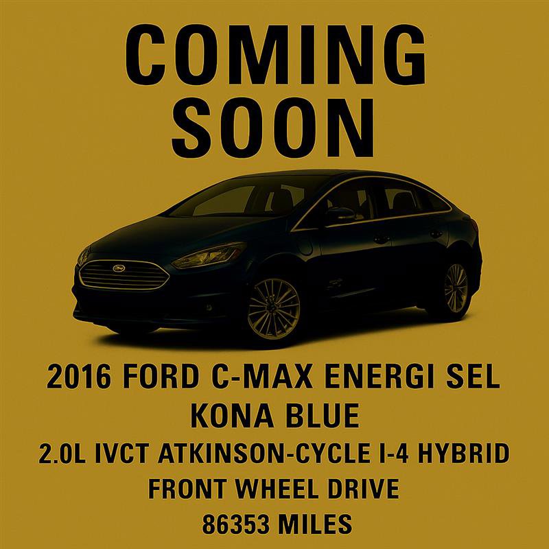 Used 2016 Ford C-MAX Energi SEL w/ Equipment Group 302A
