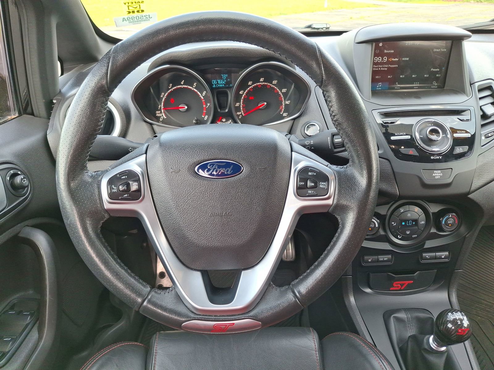 Used 2016 Ford Fiesta ST w/ ST Recaro Package FWD image 10